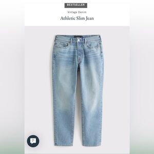 Abercrombie & Fitch men’s jeans 33x30
Medium wash